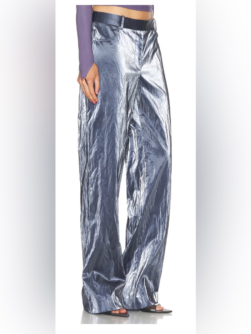 NWT Rainwear Straight Leg Pant in Mercury